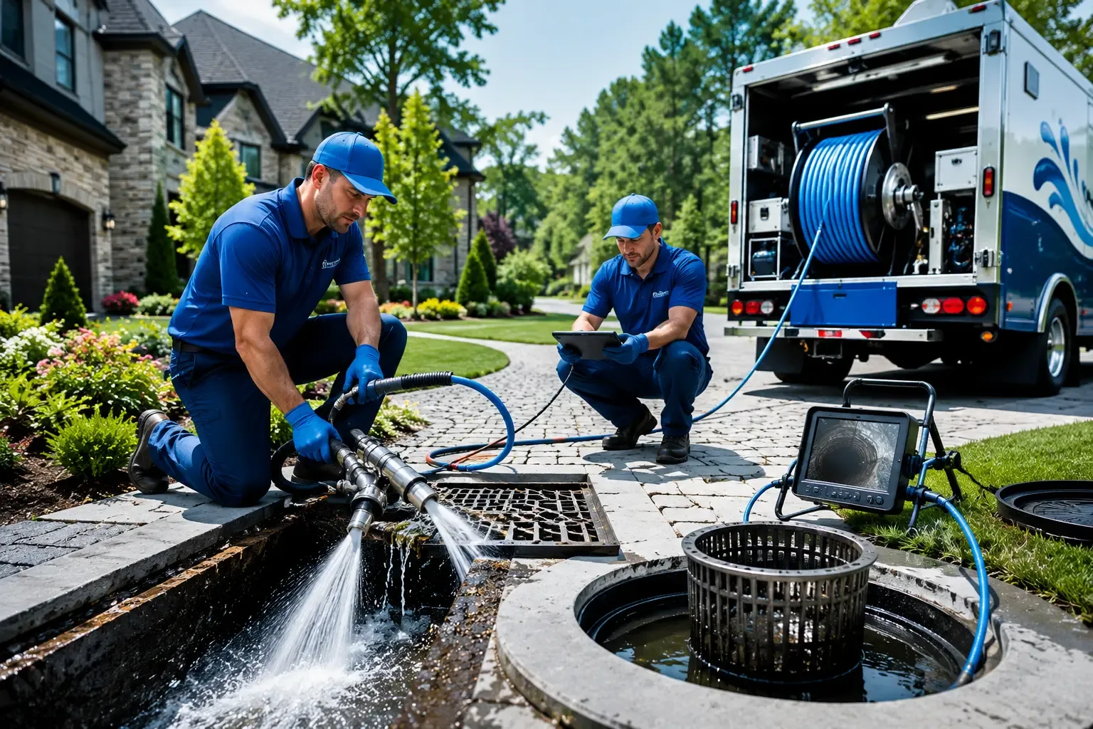 Local outdoor drain cleaning professionals in Vienna, GA